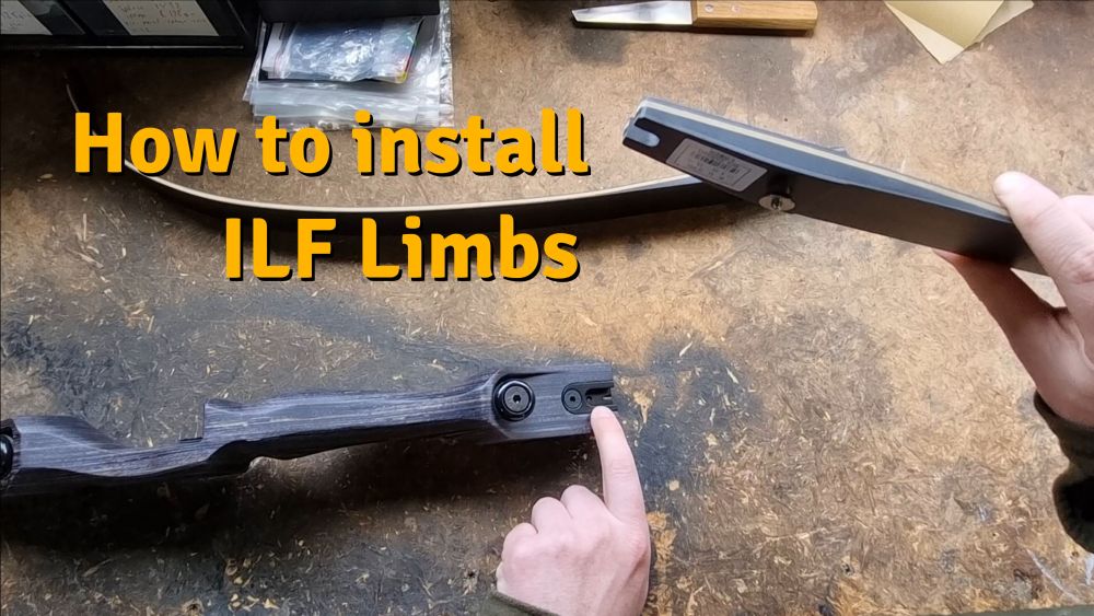 How to install ILF limbs on a bow - blog title